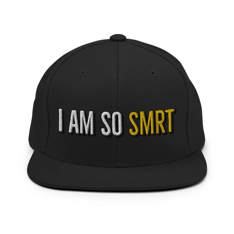 I Am So SMRT Snapback